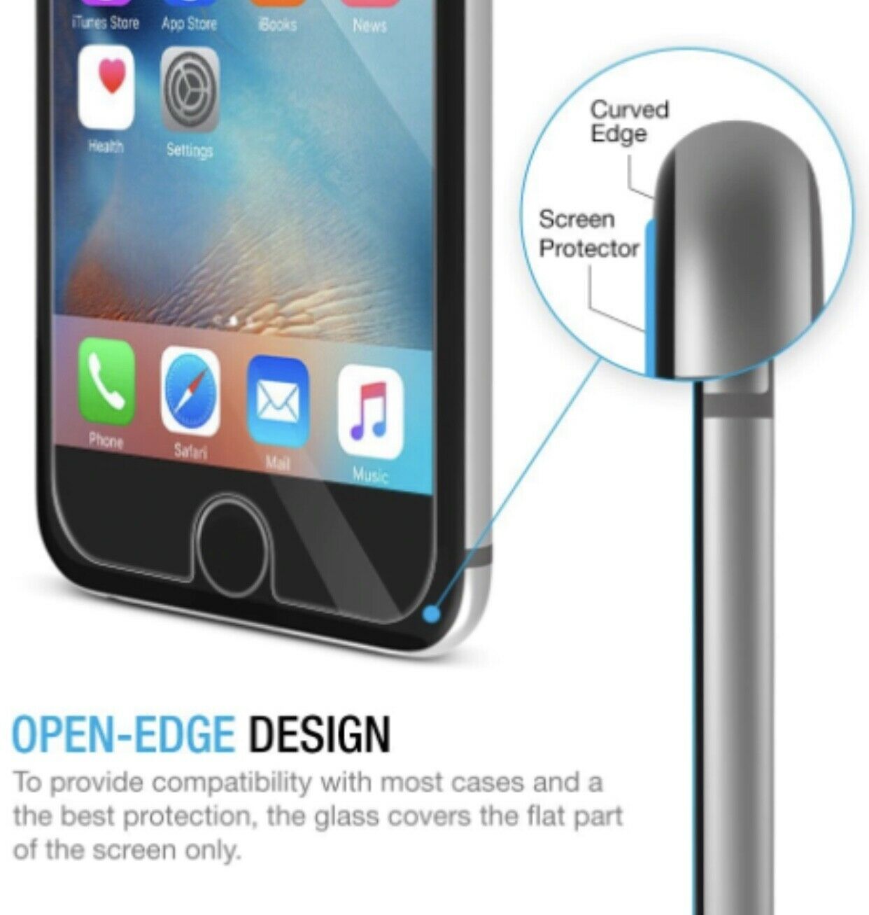 3-PACK Screen Protector Tempered Glass For iPhone X Xs Max XR 11 Pro 6 7 8 Plus he_929218 