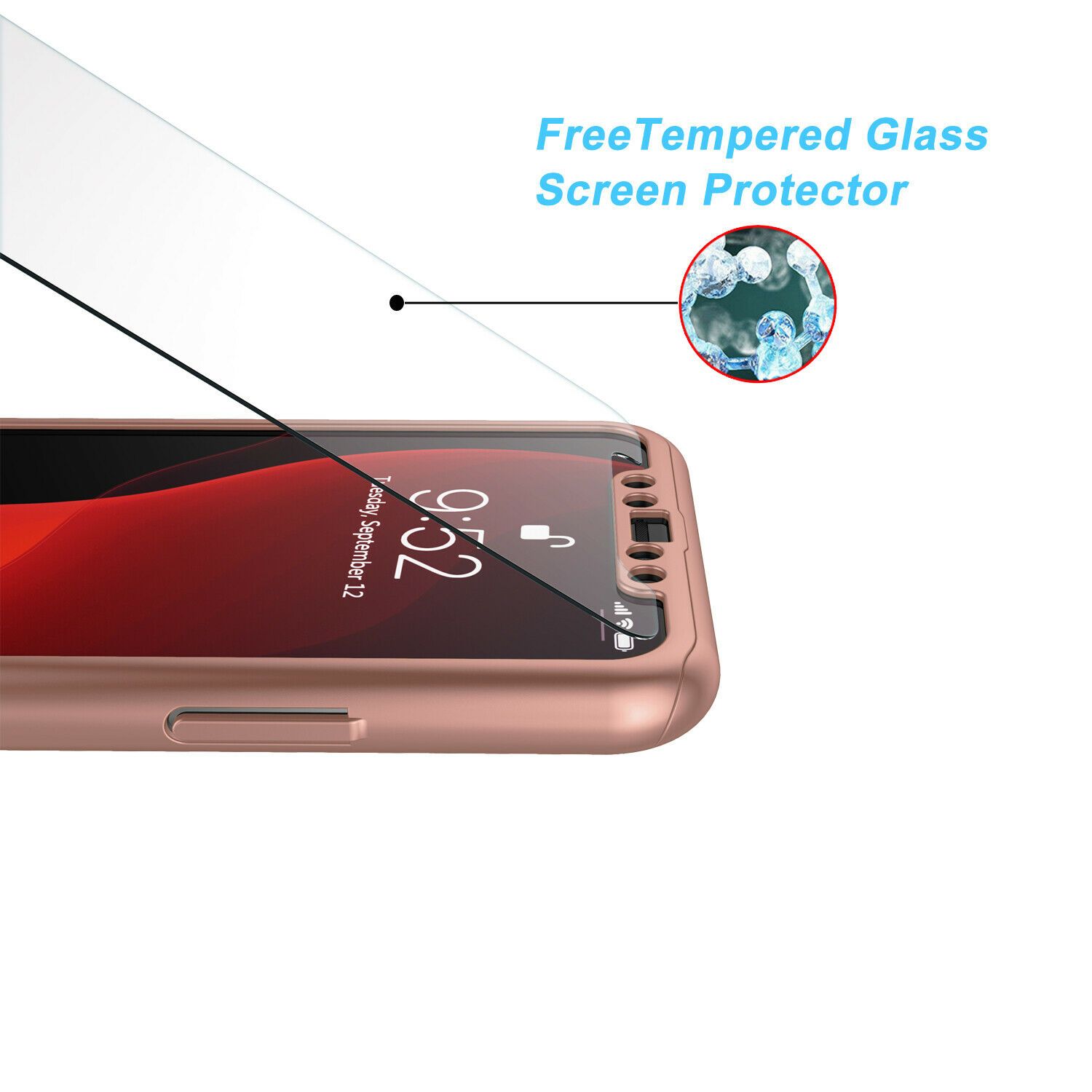 360° Full-Wrap Thin Fit For iPhone 11 iPhone Cases AtlasBling 
