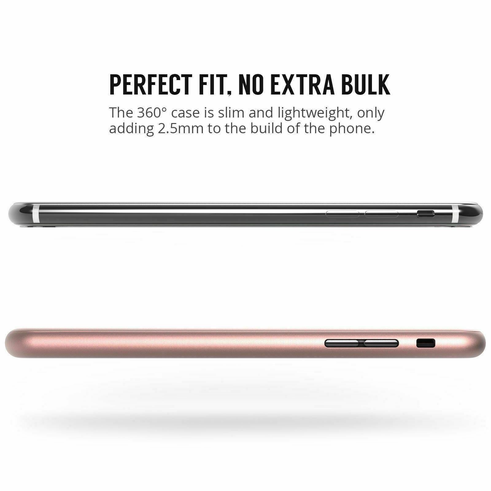 360° Full-Wrap Thin Fit For iPhone X / Xs iPhone Cases AtlasBling 