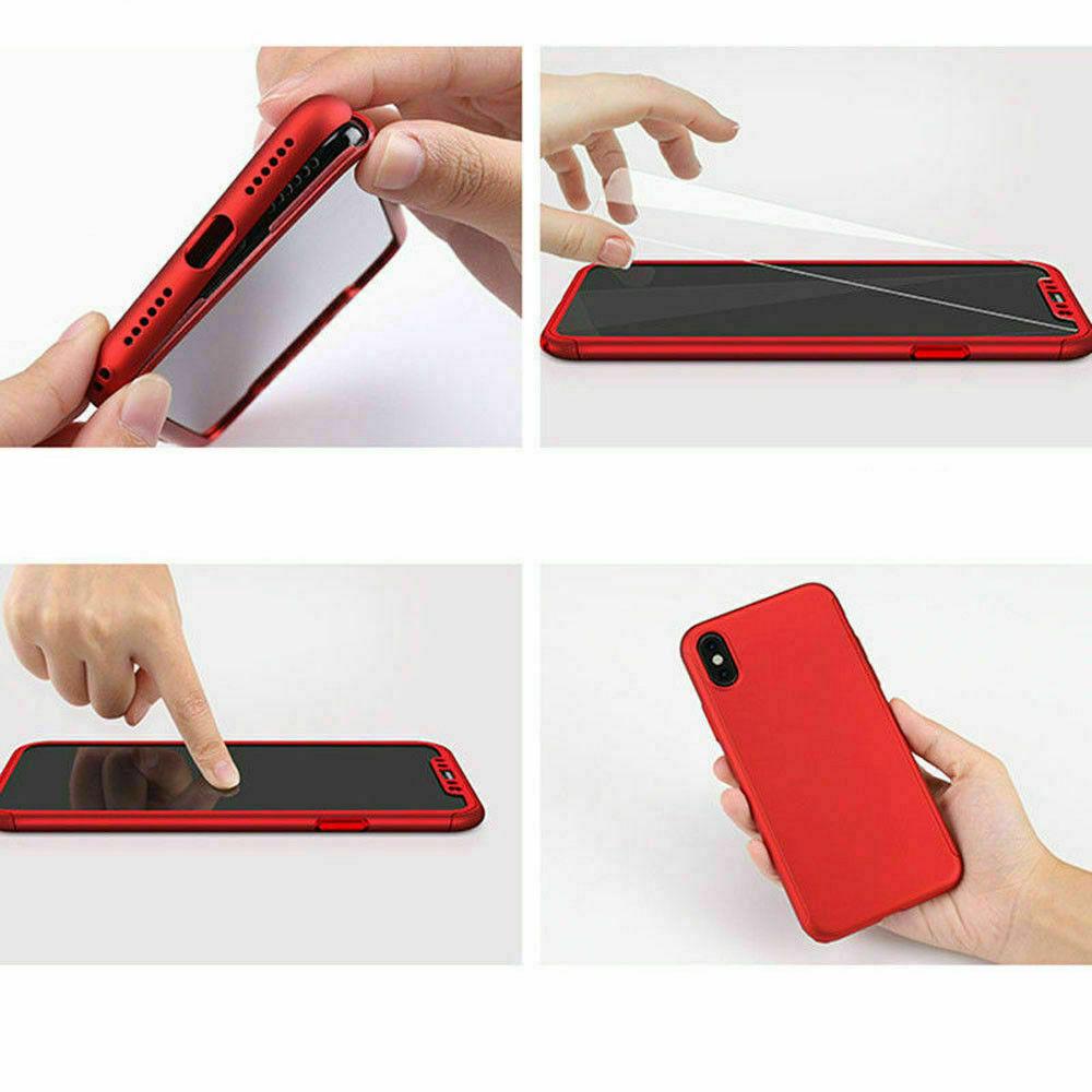 360° Full-Wrap Thin Fit For iPhone XR iPhone Cases AtlasBling 