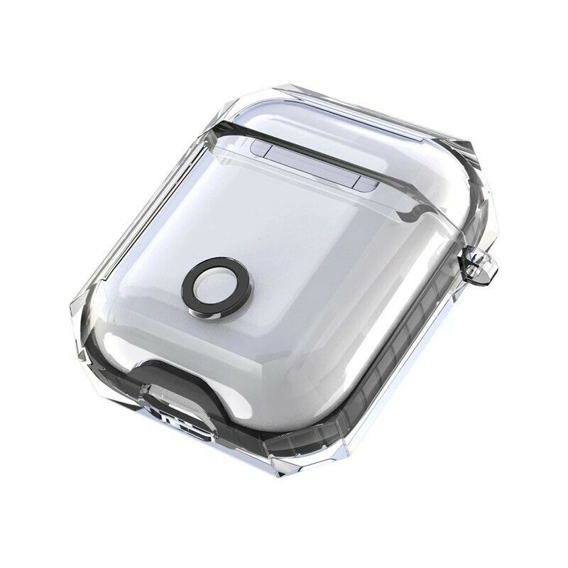 AirPods Clear Protective Case Cover Transparent For Airpod Charging Case 1/2 Gen i-mobix 