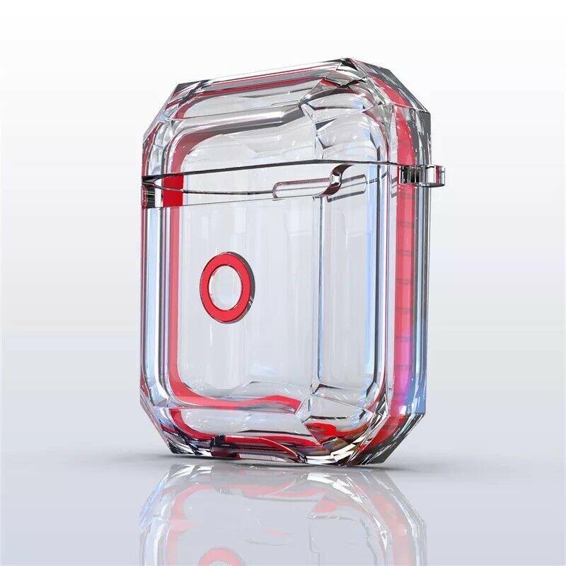AirPods Clear Protective Case Cover Transparent For Airpod Charging Case 1/2 Gen i-mobix 