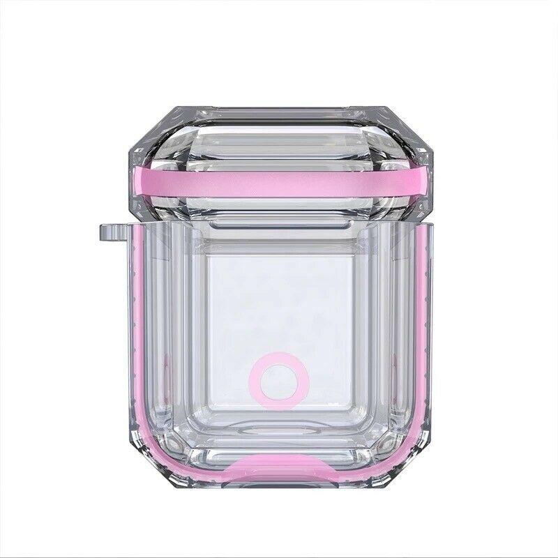 AirPods Clear Protective Case Cover Transparent For Airpod Charging Case 1/2 Gen i-mobix 