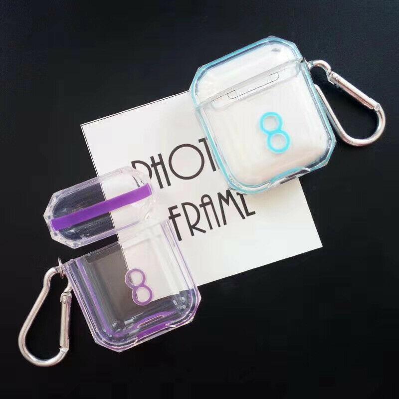 AirPods Clear Protective Case Cover Transparent For Airpod Charging Case 1/2 Gen i-mobix 
