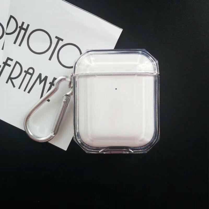 AirPods Clear Protective Case Cover Transparent For Airpod Charging Case 1/2 Gen i-mobix 