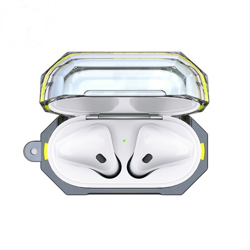 AirPods Clear Protective Case Cover Transparent For Airpod Charging Case 1/2 Gen i-mobix 