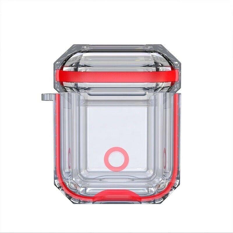 AirPods Clear Protective Case Cover Transparent For Airpod Charging Case 1/2 Gen i-mobix 
