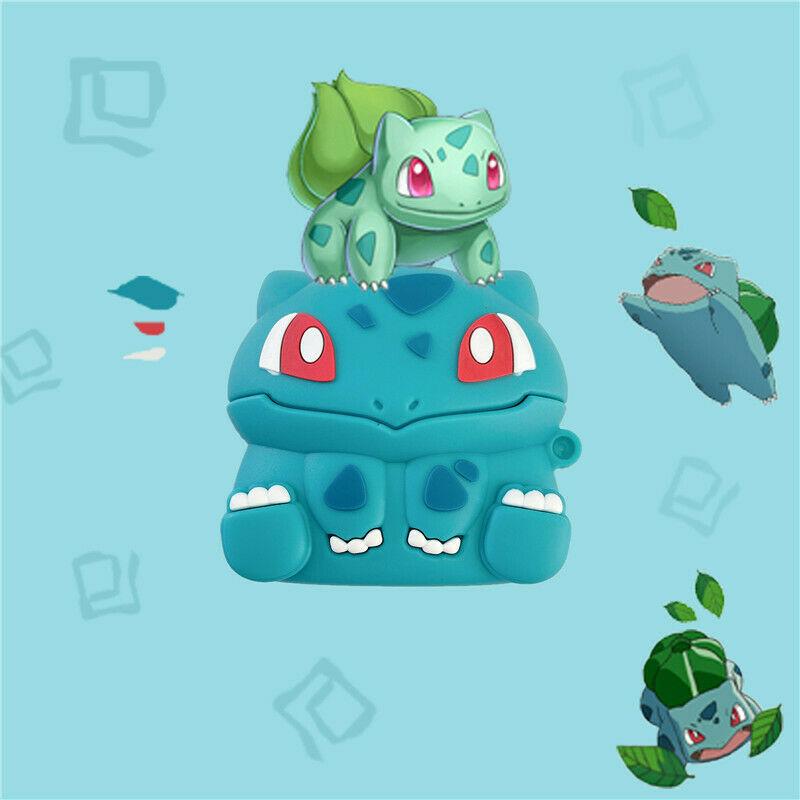 AirPods Pro Case 3D Cartoons and Novelties e*carat Bulbasaur 