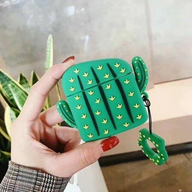 AirPods Pro Case 3D Cartoons and Novelties e*carat Cactus 