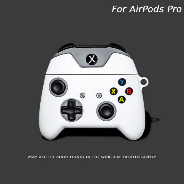 AirPods Pro Case 3D Cartoons and Novelties e*carat Controller White 