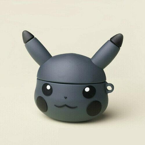 AirPods Pro Case 3D Cartoons and Novelties e*carat Gray Pikachu 