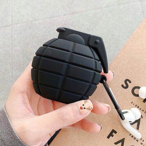 AirPods Pro Case 3D Cartoons and Novelties e*carat Grenade 