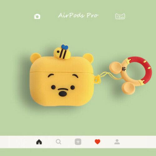 AirPods Pro Case 3D Cartoons and Novelties e*carat Honey Bear 