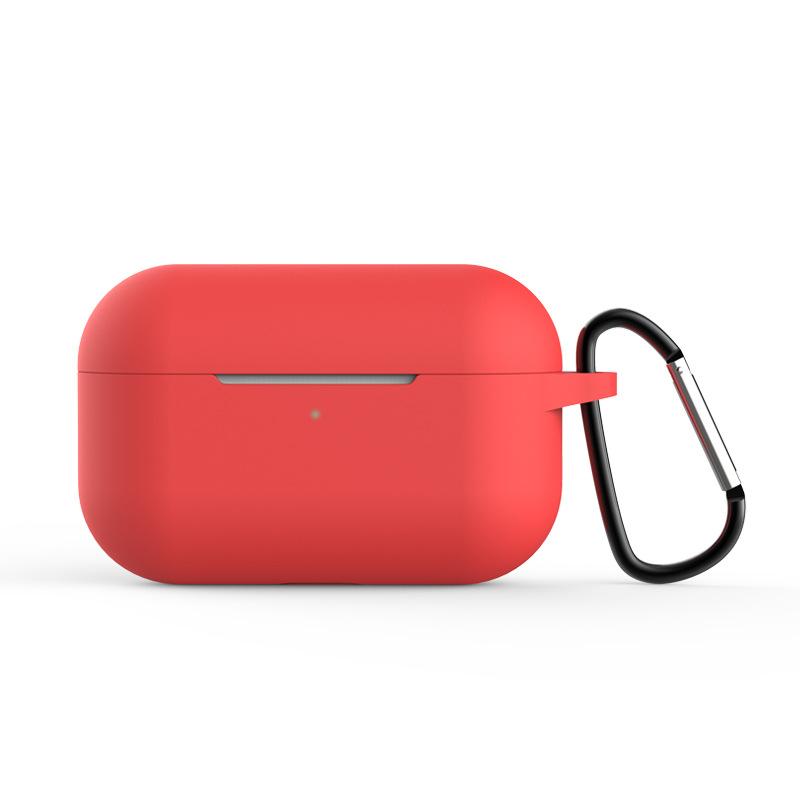 Airpods Pro Silicone Case iPhone Cases AtlasBling Bright Red 