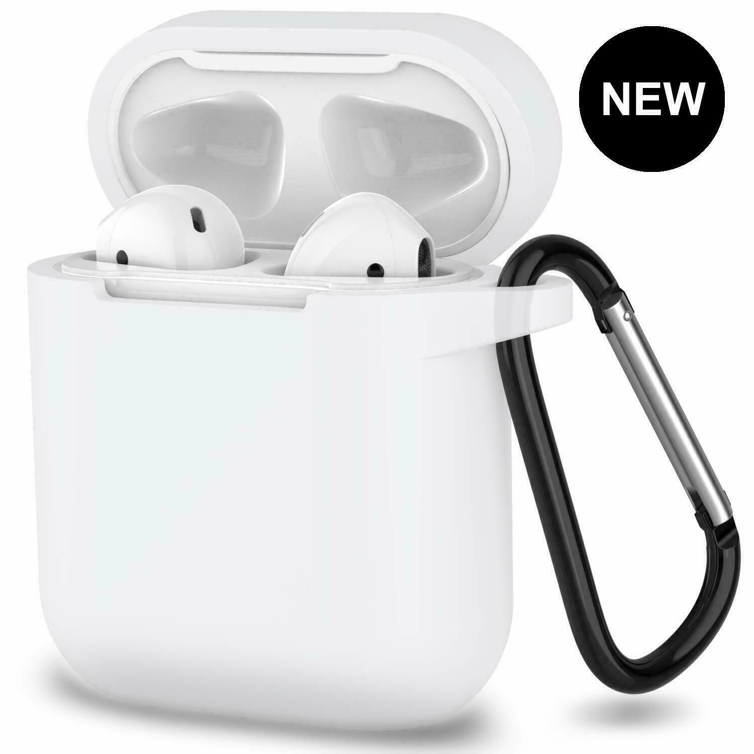 Airpods Silcone Case iPhone Cases AtlasBling Clear 