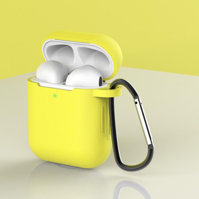Airpods Silcone Case iPhone Cases AtlasBling Yellow 