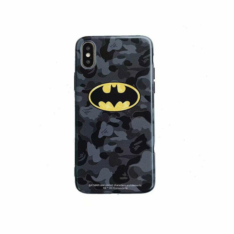 Batman Superman Soft Case for iPhone 11 Pro Max XR X 8 7 6 Glossy Protect Cover yui1943yui1943 