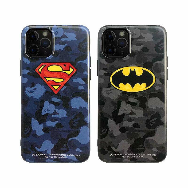 Batman Superman Soft Case for iPhone 11 Pro Max XR X 8 7 6 Glossy Protect Cover yui1943yui1943 