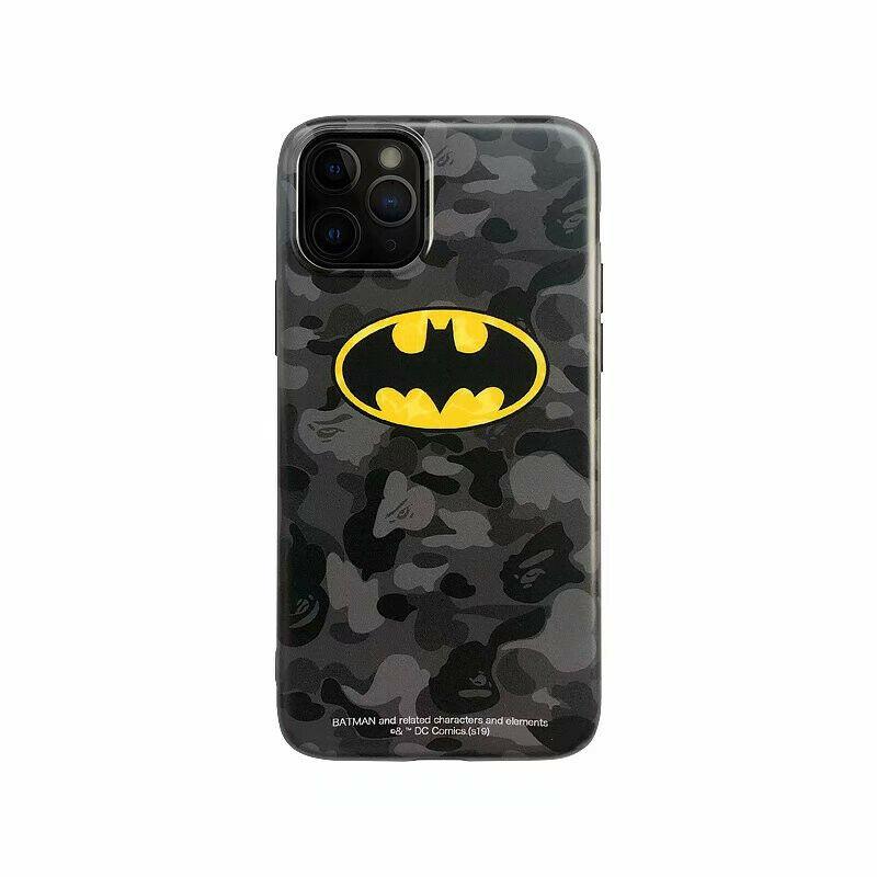 Batman Superman Soft Case for iPhone 11 Pro Max XR X 8 7 6 Glossy Protect Cover yui1943yui1943 Batman For Apple iPhone 11 