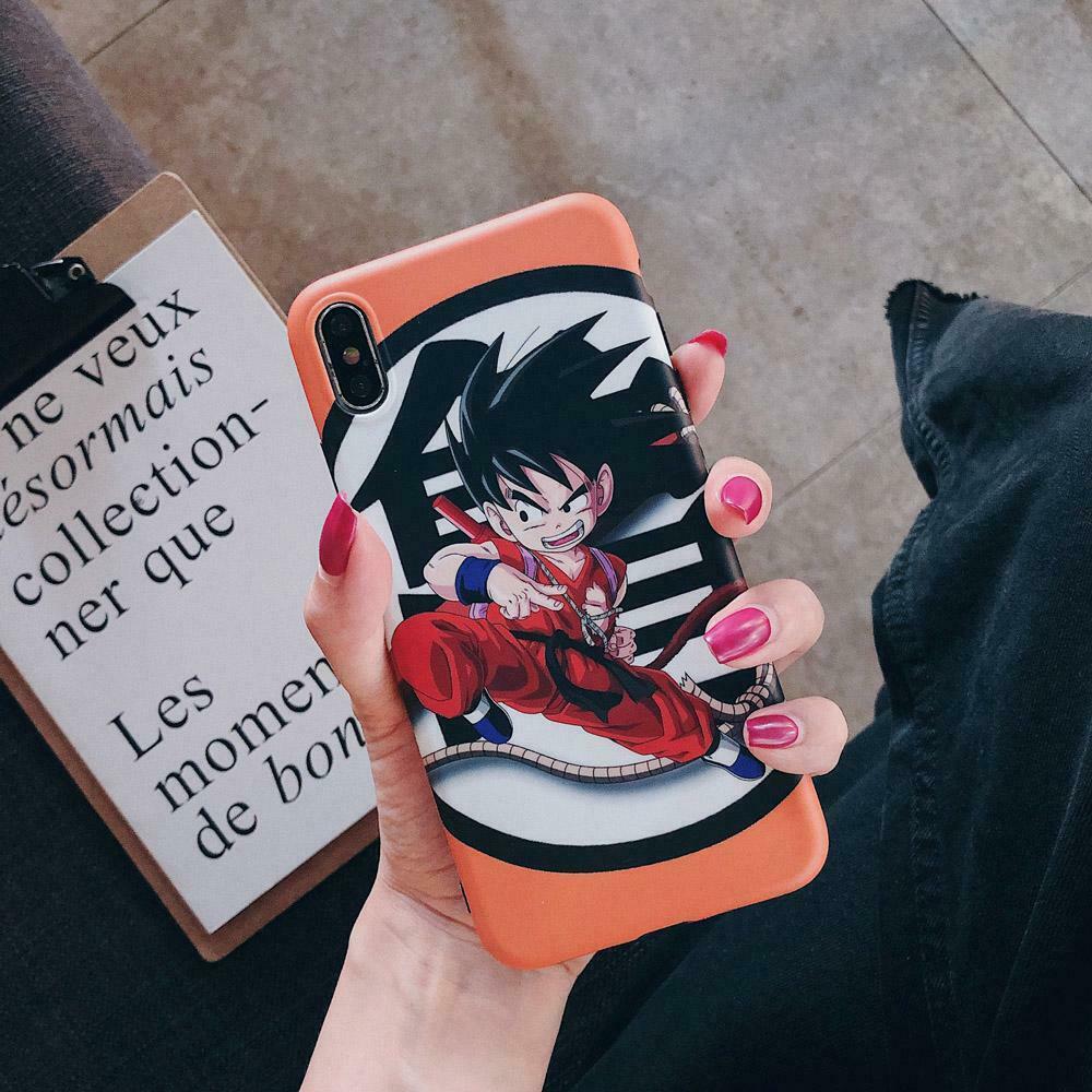 Cartoon Dragon Ball Goku Phone Case Cover For iphone 11 Pro Max Xs XR 7 8 Plus douglasg62 #2 For iPhone 7/8 