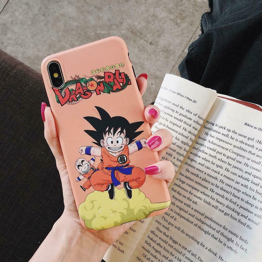 Cartoon Dragon Ball Goku Phone Case Cover For iphone 11 Pro Max Xs XR 7 8 Plus douglasg62 #5 For iPhone 7/8 