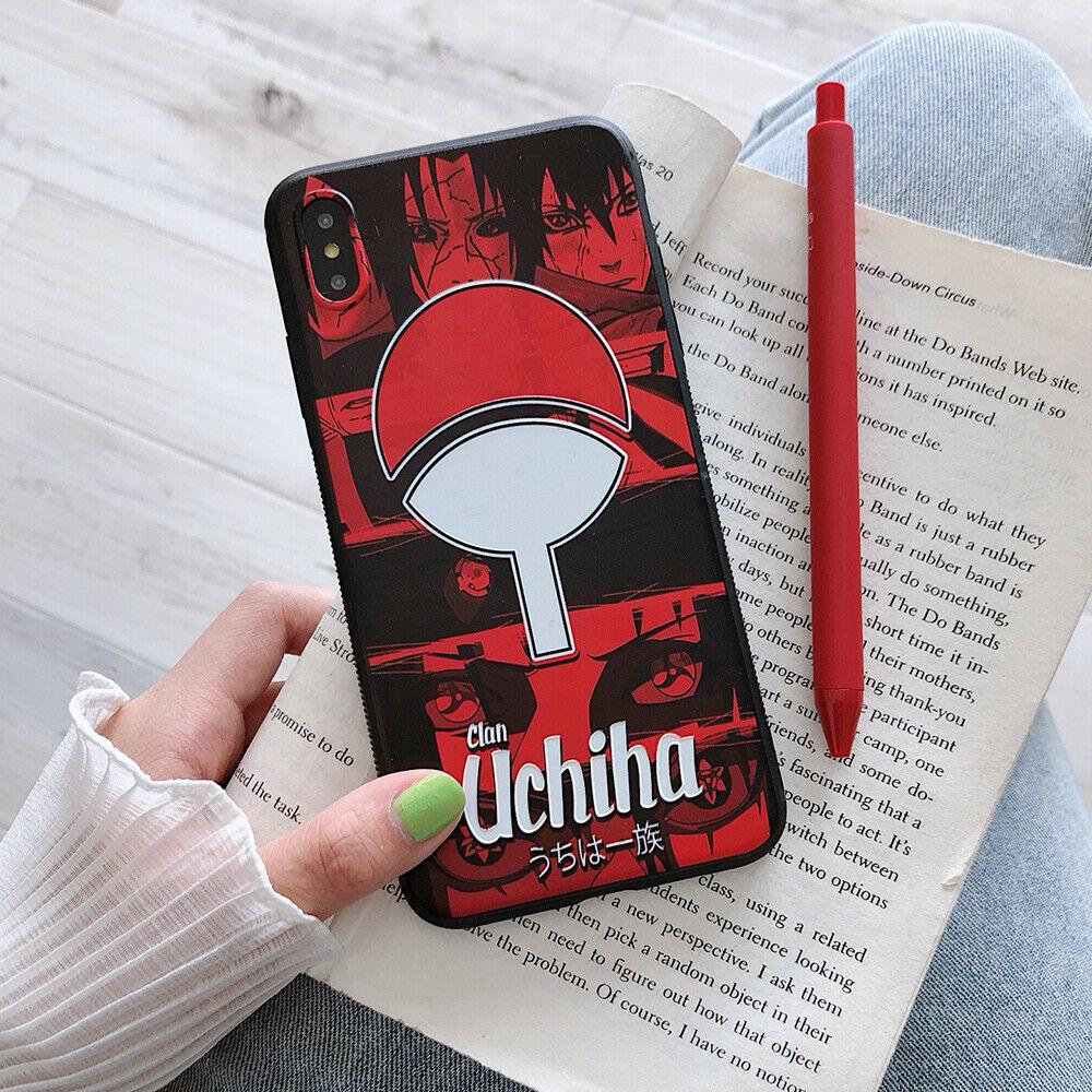 Cartoon Naruto Akatsuki Soft Phone Case Cover For iPhoneX 6s 7 8Plus XR Xs Max iPhone Cases AtlasCase For iPhone 6/6s #1 