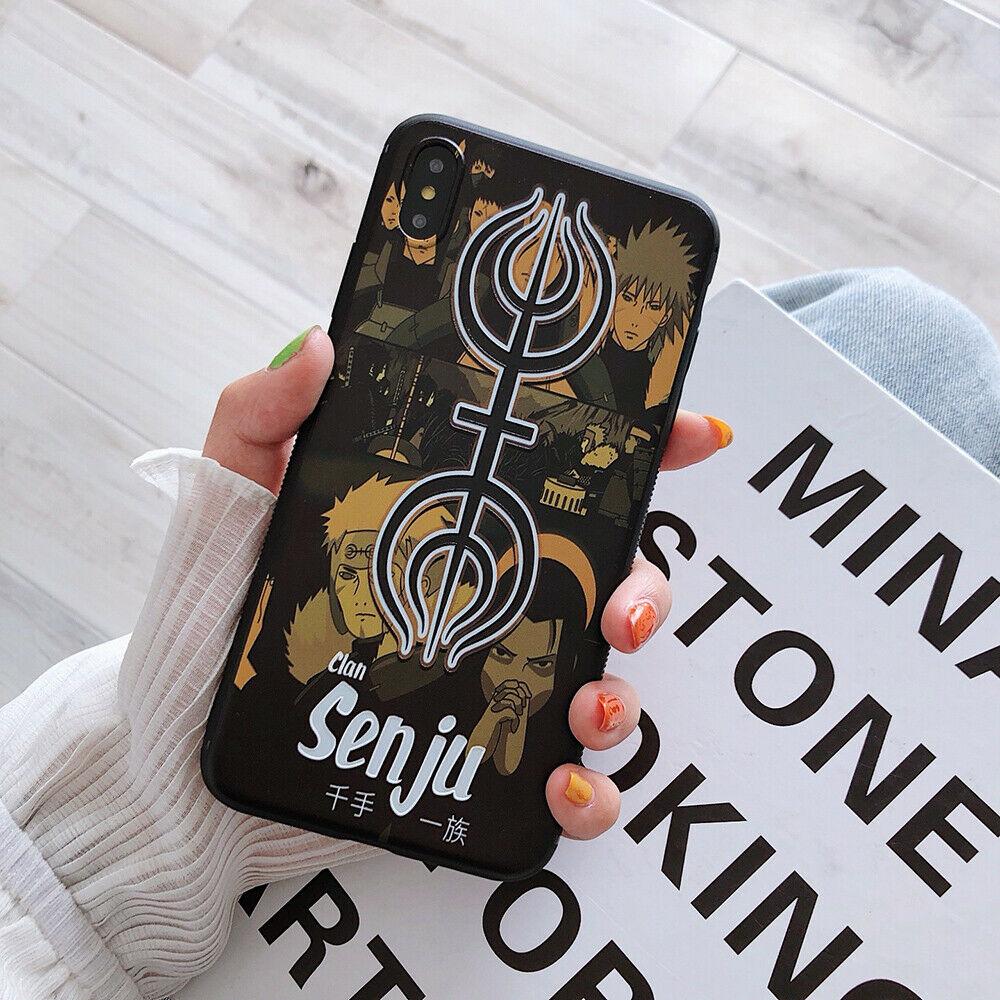 Cartoon Naruto Akatsuki Soft Phone Case Cover For iPhoneX 6s 7 8Plus XR Xs Max iPhone Cases AtlasCase For iPhone 6/6s #2 