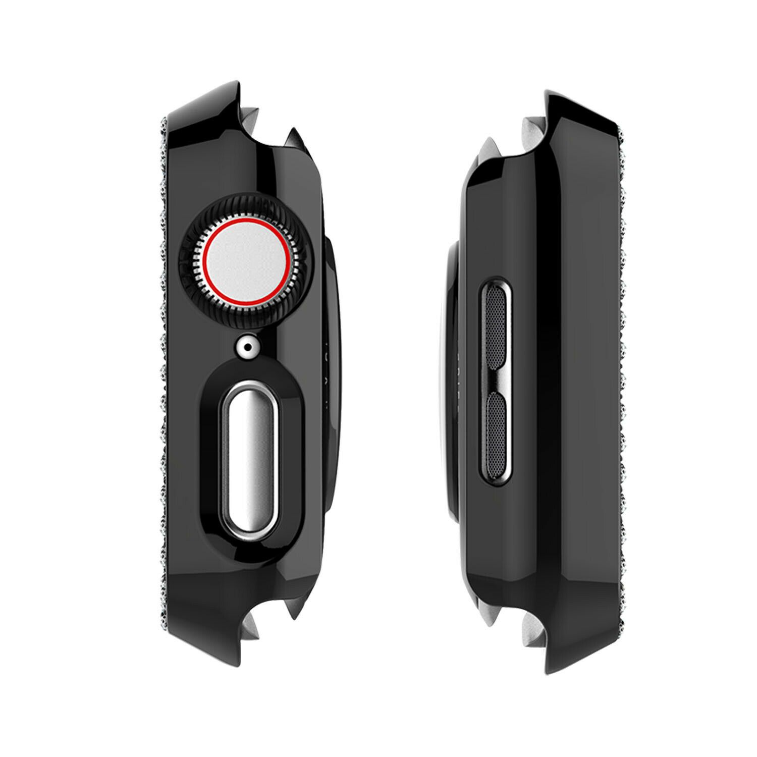 Crystal Diamond Protector Case Cover for Apple Watch 38/40/42/44 mm Series 5/4/3 ebizware 