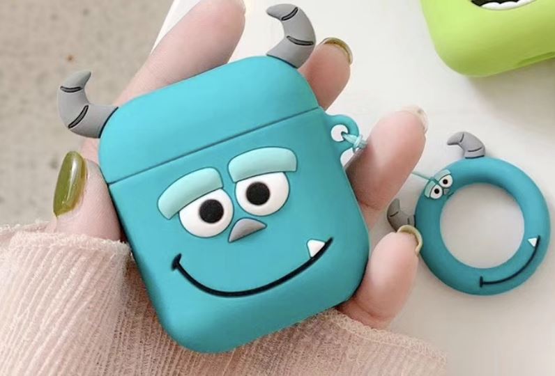 Cute 3D Cartoon AirPods Silicone Case Protective Cover for Apple AirPod 2 & 1 Airpods Case AtlasCase 