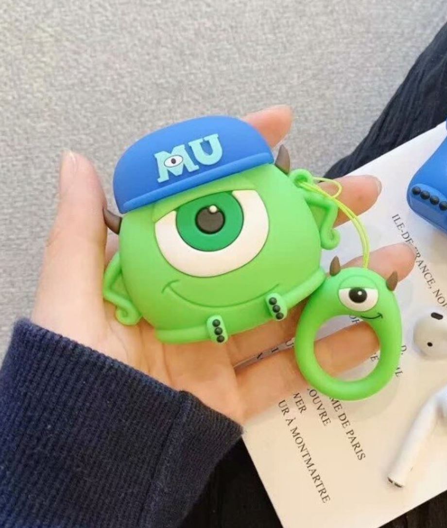 Cute 3D Cartoon AirPods Silicone Case Protective Cover for Apple AirPod 2 & 1 Airpods Case AtlasCase 