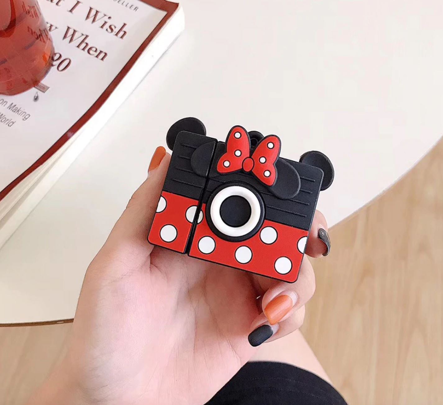 Cute 3D Cartoon AirPods Silicone Case Protective Cover for Apple AirPod 2 & 1 Airpods Case AtlasCase 