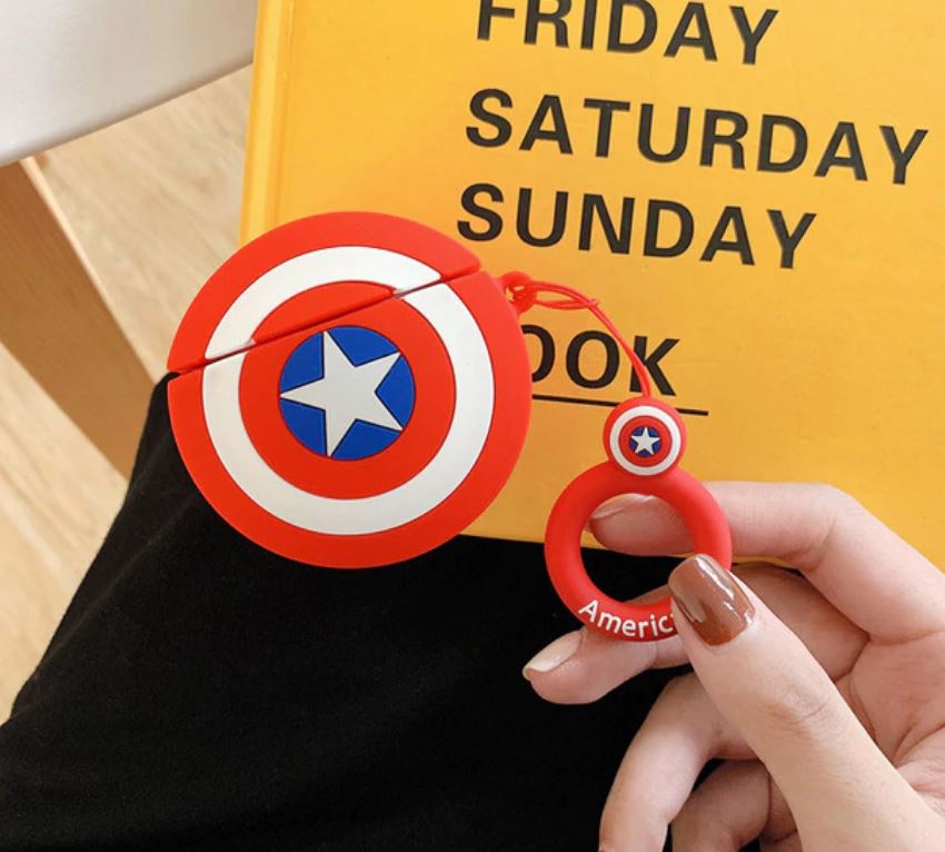 Cute 3D Cartoon AirPods Silicone Case Protective Cover for Apple AirPod 2 & 1 Airpods Case AtlasCase 
