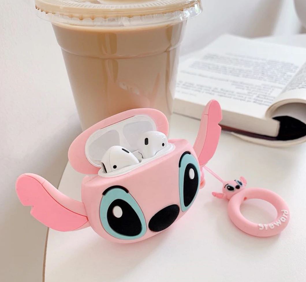 Cute 3D Cartoon AirPods Silicone Case Protective Cover for Apple AirPod 2 & 1 Airpods Case AtlasCase 