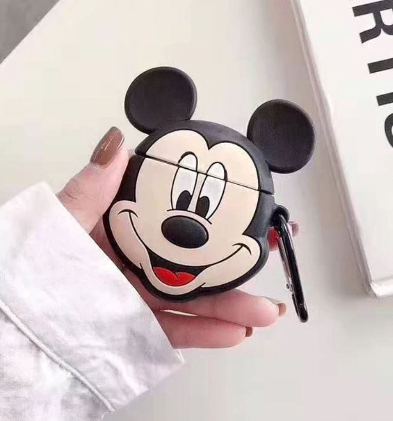 Cute 3D Cartoon AirPods Silicone Case Protective Cover for Apple AirPod 2 & 1 Airpods Case AtlasCase 
