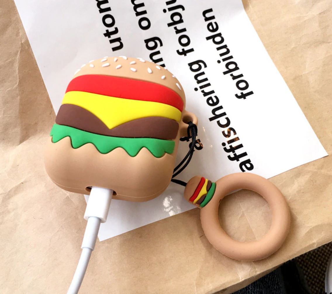 Cute 3D Cartoon AirPods Silicone Case Protective Cover for Apple AirPod 2 & 1 Airpods Case AtlasCase 