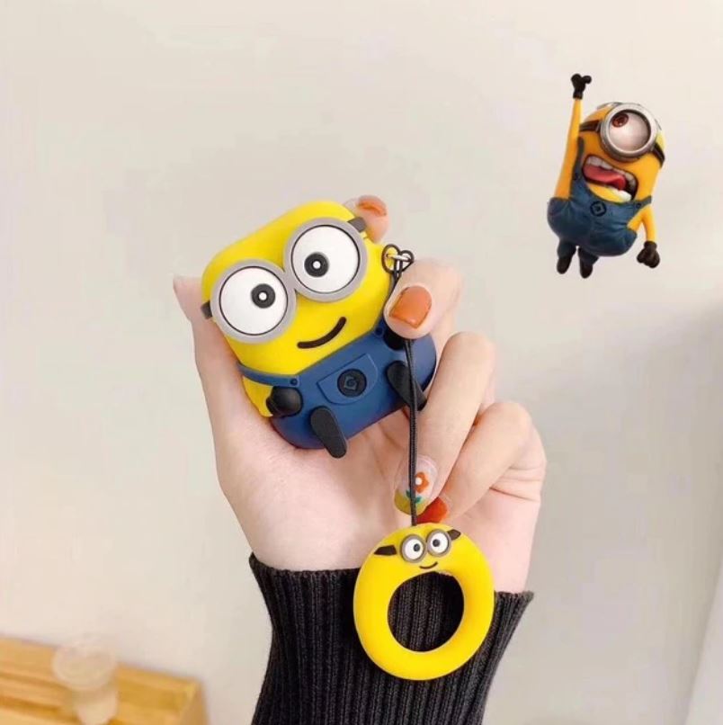 Cute 3D Cartoon AirPods Silicone Case Protective Cover for Apple AirPod 2 & 1 Airpods Case AtlasCase 