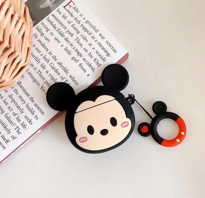 Cute 3D Cartoon AirPods Silicone Case Protective Cover for Apple AirPod 2 & 1 Airpods Case AtlasCase 