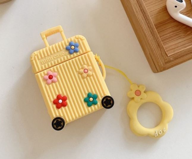 Cute 3D Cartoon AirPods Silicone Case Protective Cover for Apple AirPod 2 & 1 Airpods Case AtlasCase 