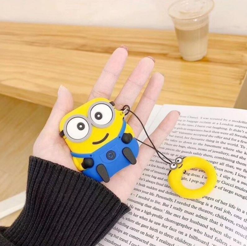 Cute 3D Cartoon AirPods Silicone Case Protective Cover for Apple AirPod 2 & 1 Airpods Case AtlasCase 