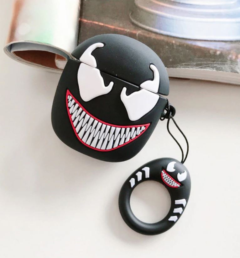 Cute 3D Cartoon AirPods Silicone Case Protective Cover for Apple AirPod 2 & 1 Airpods Case AtlasCase 