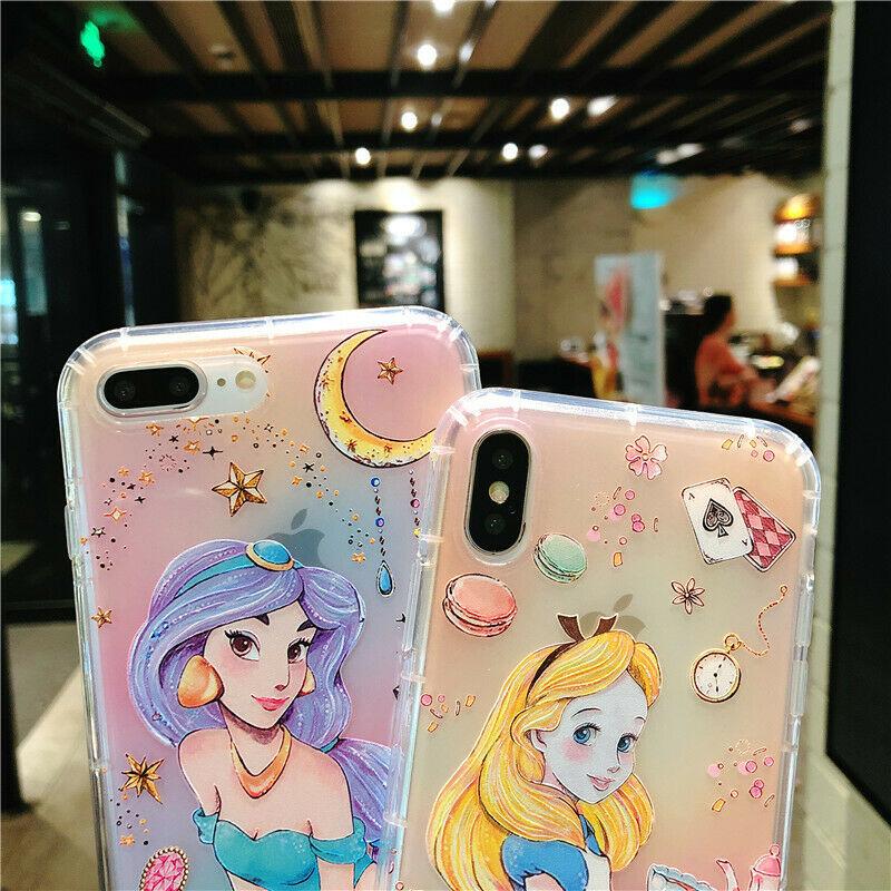 Cute Disney Princess Alice Mermaid soft phone case For iPhone 11 Pro SE 2020 XR caseshop706 