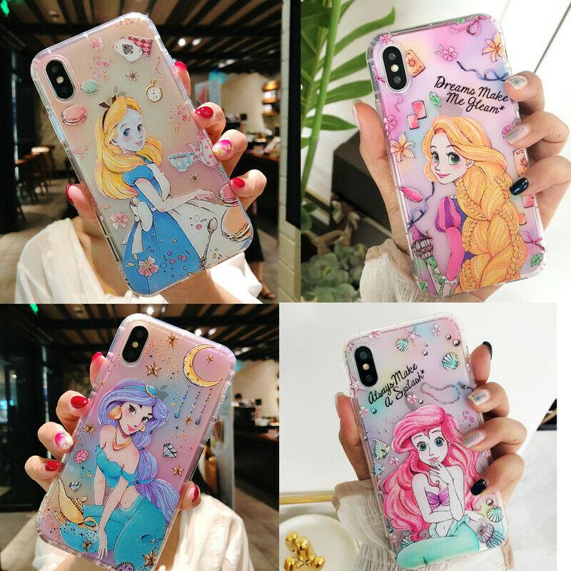 Cute Disney Princess Alice Mermaid soft phone case For iPhone 11 Pro SE 2020 XR caseshop706 