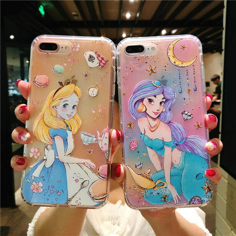 Cute Disney Princess Alice Mermaid soft phone case For iPhone 11 Pro SE 2020 XR caseshop706 