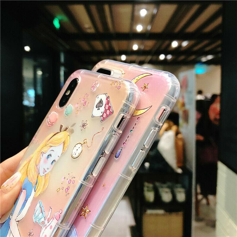 Cute Disney Princess Alice Mermaid soft phone case For iPhone 11 Pro SE 2020 XR caseshop706 