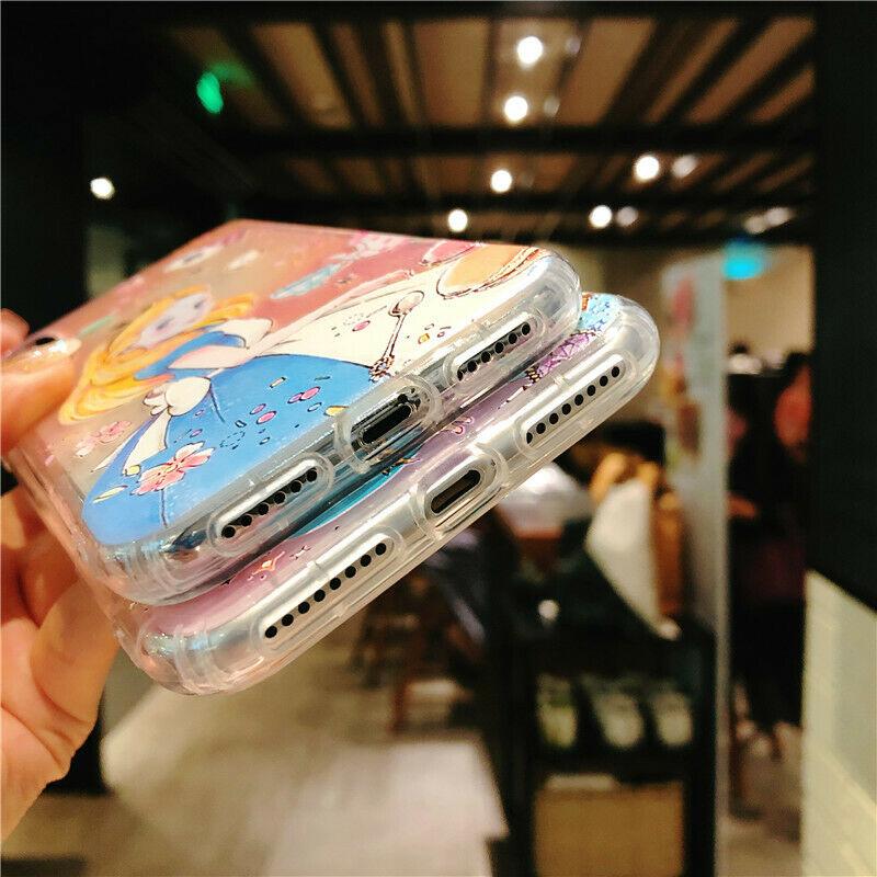 Cute Disney Princess Alice Mermaid soft phone case For iPhone 11 Pro SE 2020 XR caseshop706 