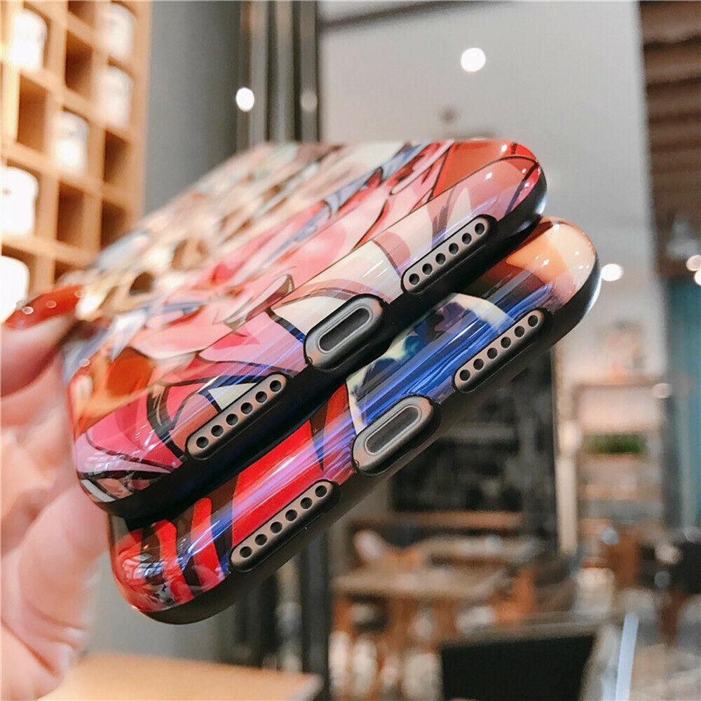 Dragon Ball Son-Goku Blu-ray Phone Case Cover For iPhone 11 Pro Max XR 6 7 8Plus keencase 