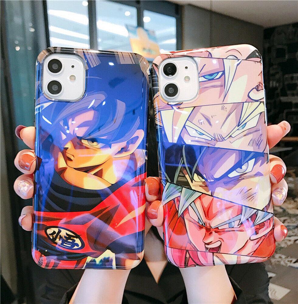 Dragon Ball Son-Goku Blu-ray Phone Case Cover For iPhone 11 Pro Max XR 6 7 8Plus keencase 