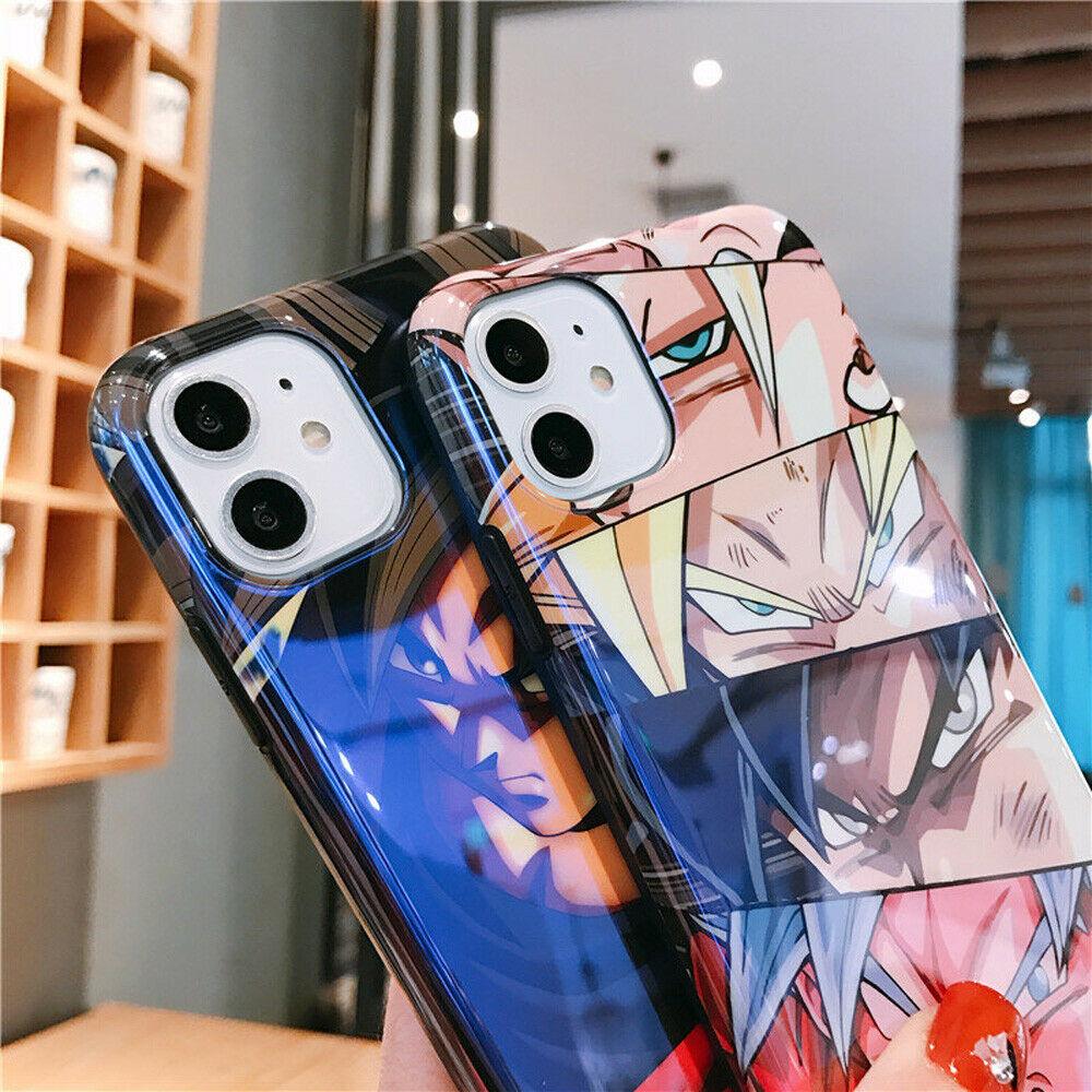 Dragon Ball Son-Goku Blu-ray Phone Case Cover For iPhone 11 Pro Max XR 6 7 8Plus keencase 