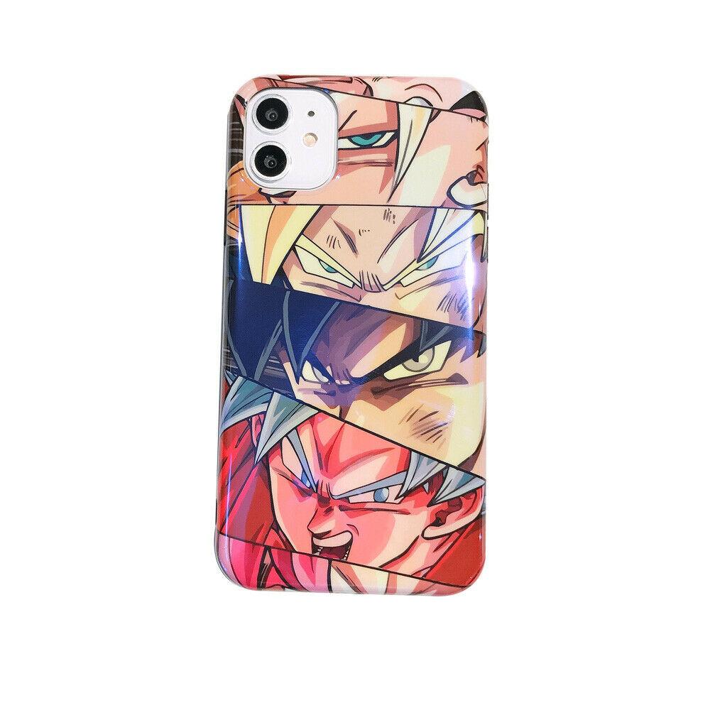 Dragon Ball Son-Goku Blu-ray Phone Case Cover For iPhone 11 Pro Max XR 6 7 8Plus keencase 