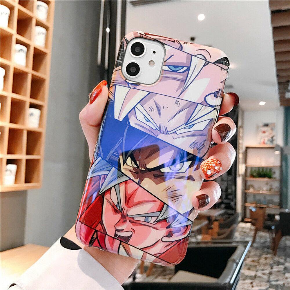 Dragon Ball Son-Goku Blu-ray Phone Case Cover For iPhone 11 Pro Max XR 6 7 8Plus keencase B For iPhone 7/8 